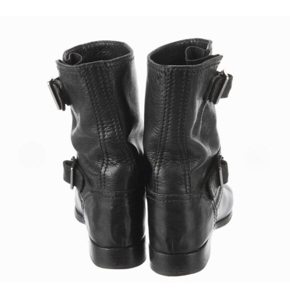Prada Boots Moto Booties Size 38.5 (US 8) EUC - Picture 9 of 13